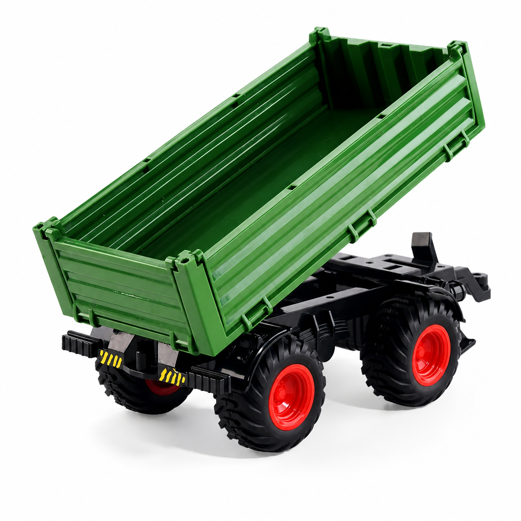 đ Nagy mĂ©retƱ gyermek mezĆgazdasĂĄgi traktor jĂĄtĂ©kkĂ©szlet pĂłtkocsi kiegĂ©szĂtĆkkel, sĂșrlĂłdĂĄsos meghajtĂĄsĂș Ă©s tĂĄvirĂĄnyĂtĂłs mĂ©rnöki jĂĄrmƱvek fiĂșk szĂĄmĂĄra