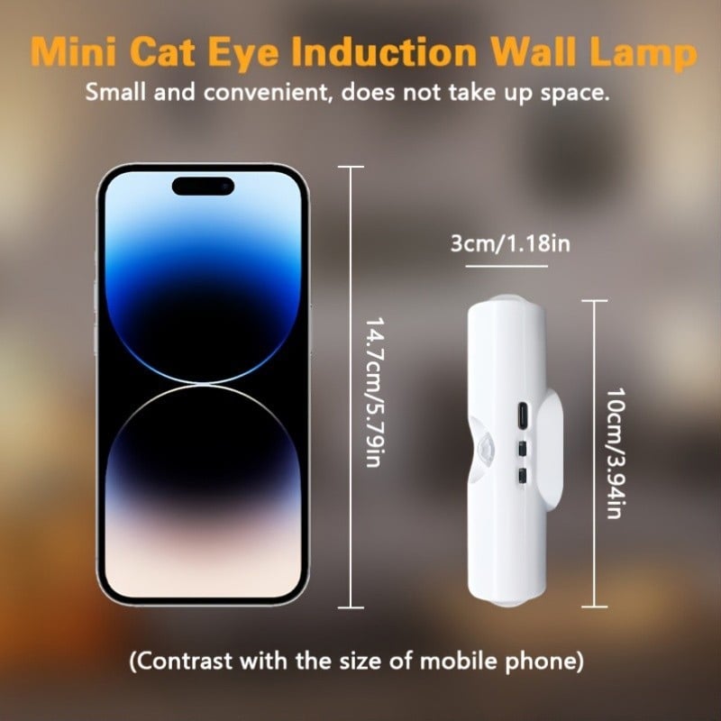 🎁Újratölthető, intelligens LED-es mozgásérzékelős hangulatvilágítás