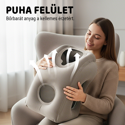 😴Ergonomikus felfújható utazópárna - Kényelmes és praktikus