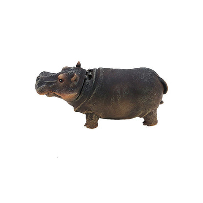 🦛 Hippopotamus alakú akvárium-légszivattyú-dísztárgy