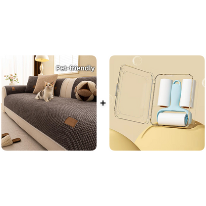 ❄️ 💖Vastagított, csúszásmentes kanapéhuzat – Ultrapuha, mosható, karcálló és háziállatbarát, 3 színben 🛋️✨