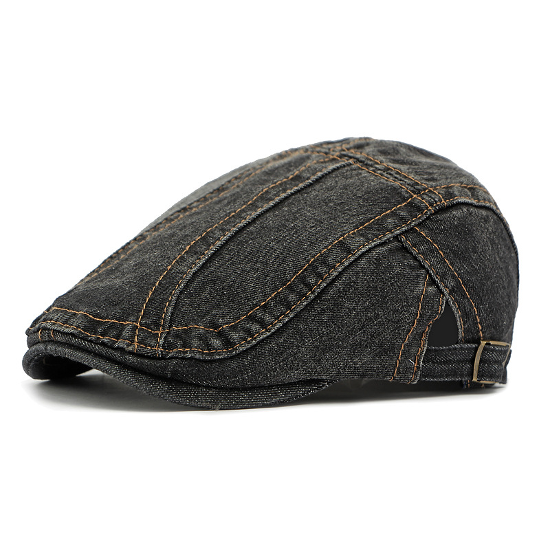 ✨ Retró Elegancia – Unisex Newsboy Sapka! Farmer Anyag, Állítható, Minden Outfithez Passzol 👒