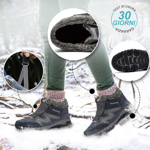 🥶 Fázik a Lába Télen? Ez a Női Téli Melegítő Csizma Segít! Puha Bélés, Csúszásmentes Talp ❄️