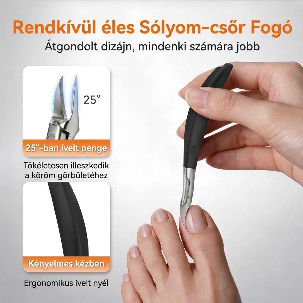 ✂️Precíziós benőtt körömvágó készlet
