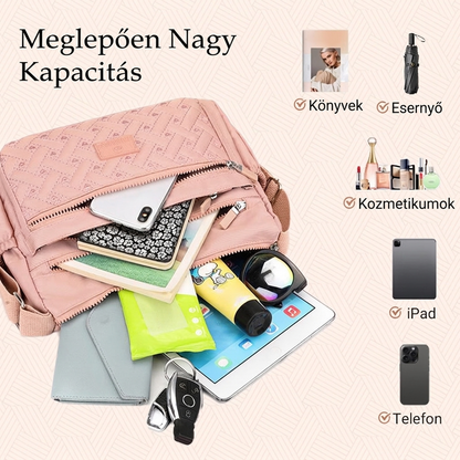 💗 Klasszikus, luxus és tágas, strapabíró válltáska
