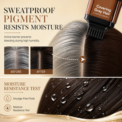 💇‍♀️✨ 50% KEDVEZMÉNY! Ideiglenes ősz hajfesték stift – W-fésüléses precízió, peptid formula, izzadságálló és gyorsan száradó. Másodpercek alatt felfrissítheted az ezüstös tincseket! 🛡️✅